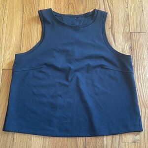 Lululemon Black Open Back Tank Top